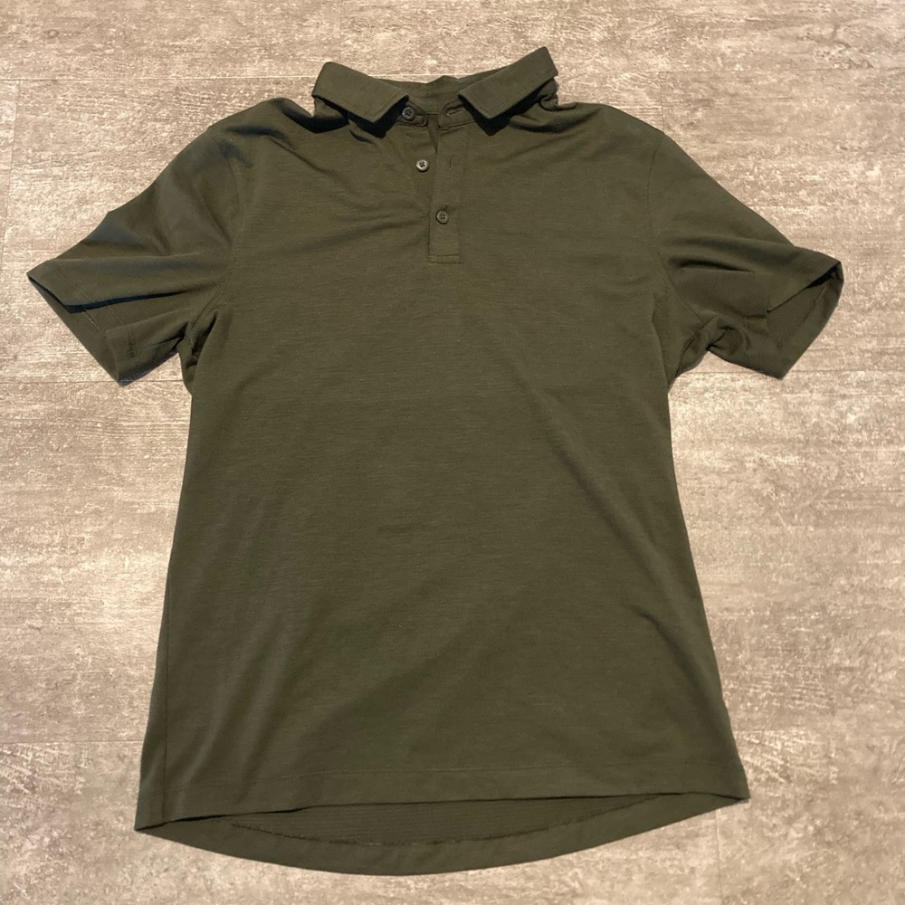 Lululemon Men’s Evolution Polo, Medium, Dark Olive